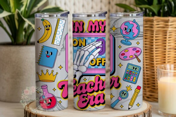 In My Teacher Era Tumbler Wrap PNG: A Brand Designer’s Take